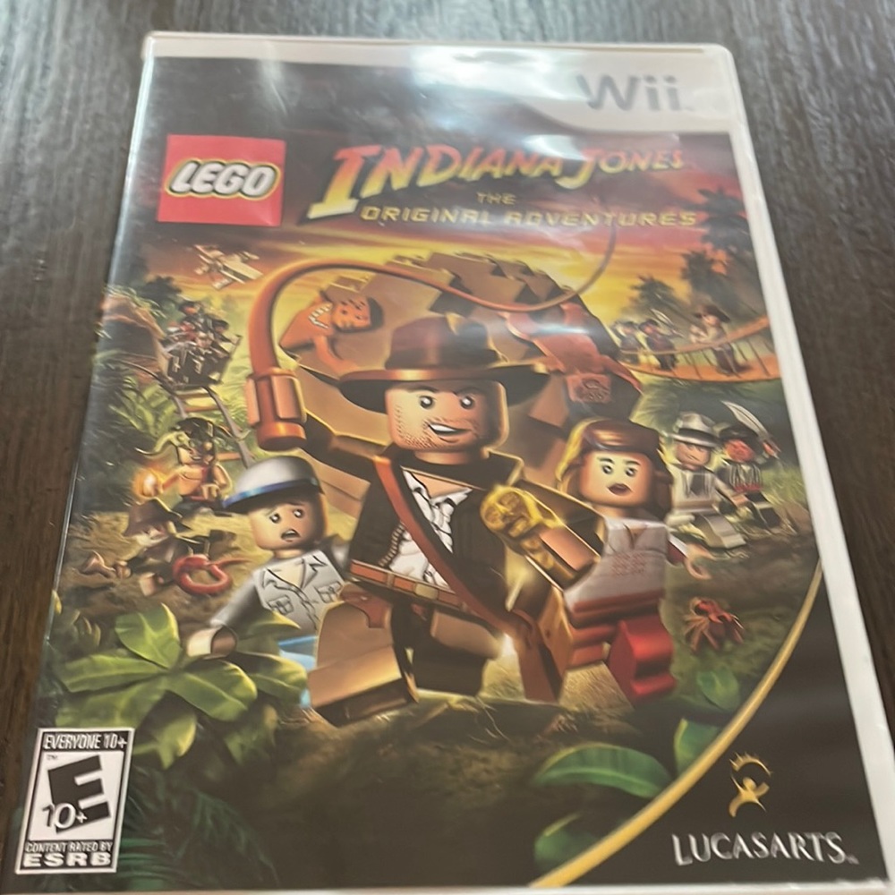 Wii Lego Indiana Jones game